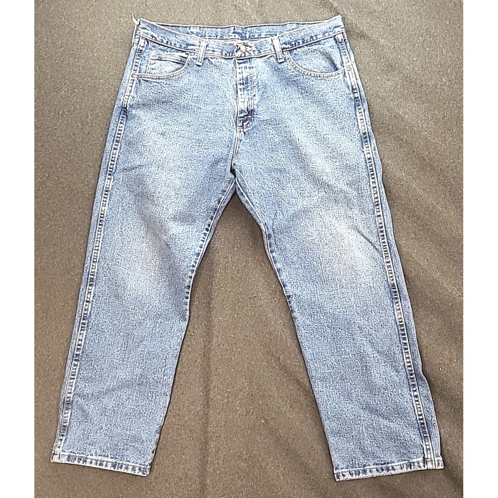 Wrangler Rugged Wear 38x30 ‎ Baggy Cowboy Western Rodeo Wear